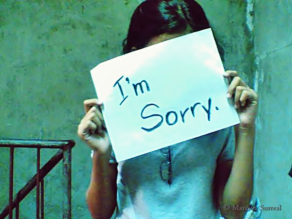 I'm sorry